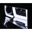 VW T5 2010- predné číre svetlá U-Type chrome (LPVWL1)