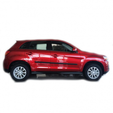Ochranné bočné lišty na dvere, Mitsubishi ASX, 2010+ Ochranné bočné lišty na dvere, Mitsubishi ASX, 2010+