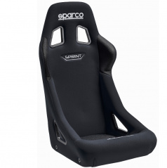 Pevná sedačka Sparco Sprint čierna FIA homologácia