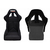 Fotel Sportowy Bimarco Cobra III Welur Black