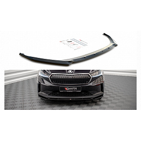 Splitter Skoda Enyaq iV przód v.3 Gloss Black Splitter Skoda Enyaq iV przód v.3 Gloss Black