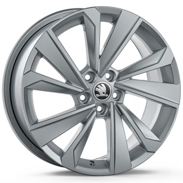 Originální kolo z lehké slitiny RIEGEL 17" Škoda Fabia IV SILVER