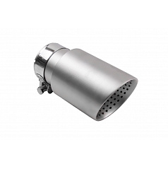 Koncovka tlmiča 89mm vstup 76mm Kartáčovaná