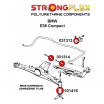 BMW rada 3 (E36) Compact Strongflex Šport kompletná zostava silentblokov 17 ks