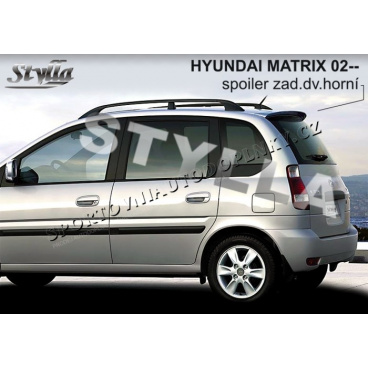 Hyundai Matrix 2001+ spoiler zadných dverí horný Hyundai Matrix 2001+ spoiler zadných dverí horný