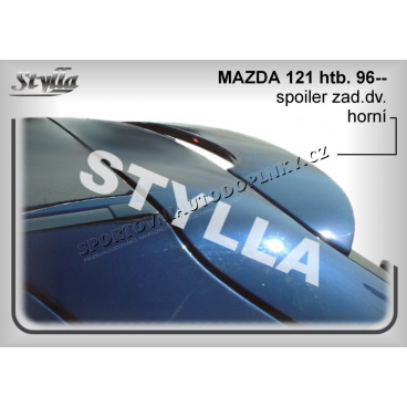 Mazda 121 HTB (96-00) spoiler zadných dverí horný (EÚ homologácia)