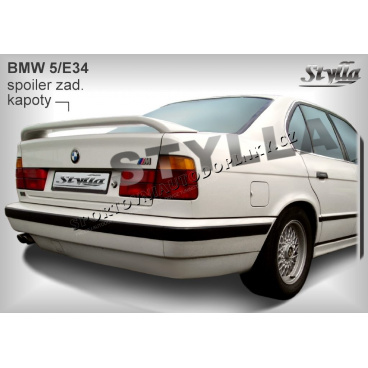 BMW 5, E34 Sedan 88-95 zadné krídlo (EÚ homologácia)