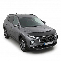 Čierny ochranný návlek na prednú časť kapoty Hyundai Tucson 2020–24 vrátane FCL 2024+