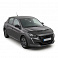 Čierny ochranný návlek na prednú časť kapoty Peugeot 2008 2020+