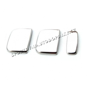 Citroen Berlingo Aj 96-08 4D nerez chróm kryty kľučiek Omsa Line Citroen Berlingo Aj 96-08 4D nerez chróm kryty kľučiek Omsa Line