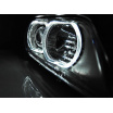 BMW E39 09.1995-06.2003 predné číre svetlá Angel Eyes LED D2S/H7 black (LPBME2)