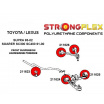 Lexus SC300 Strongflex zostava silentblokov len pre prednú nápravu 10 ks
