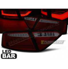 Audi A5 2007-06.2011 Coupe - zadné lampy red smoke LED BAR (LDAUE3)