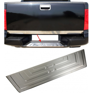 Nerez chróm ochranný panel zadného nárazníka Omtec VW Amarok 2010+