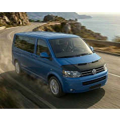 Prevlek prednej časti kapoty čierny čierny VW T5 2010-15