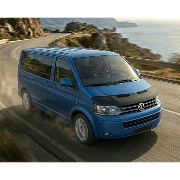 Prevlek prednej časti kapoty čierny čierny VW T5 2010-15 Prevlek prednej časti kapoty čierny čierny VW T5 2010-15