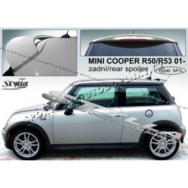 Mini Cooper R50+R53 2001- zadní spoiler (EU homologace) Mini Cooper R50+R53 2001- zadní spoiler (EU homologace)