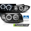 BMW E87 / E81 / 82/88 04-11 Predné číre svetlá ANGEL EYES BLACK (CCFL)