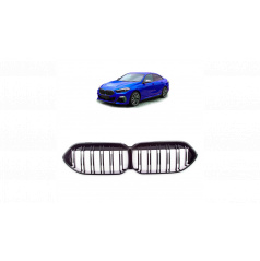 Gril BMW 2 F44 dvojité rebrovanie Lesklá čierna