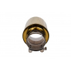Koncovka tlmiča 114mm vstup 70mm Gold Silver