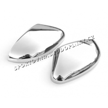 Ford Focus III 08-10 - nerez chróm kryty zrkadiel - Omsa Line