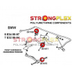 BMW rada 5 (E34) Strongflex zostava silentblokov len pre prednú nápravu 6 ks