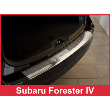 Nerez kryt- ochrana prahu zadného nárazníka Subaru Forester IV 2012-16