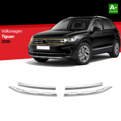 Nerez kryty prednej masky VW Tiguan II 2020+