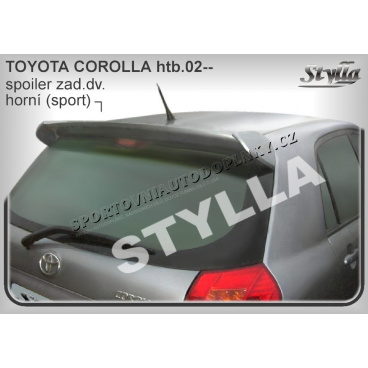TOYOTA COROLLA HTB (02+) spojler chrbta. dverí hornej