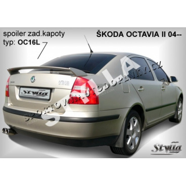 Škoda Octavia II HTB (04+) spoiler zadnej kapoty (EÚ homologácia) Škoda Octavia II HTB (04+) spoiler zadnej kapoty (EÚ homologácia)