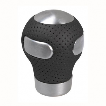 Hlavica radiacej páky guľová alu čierna s perforáciou