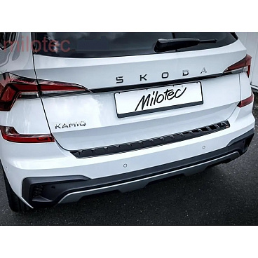 Prah piatych dverí Alu Brush Black Škoda Kamiq Fcl. 11/2023+ Prah piatych dverí Alu Brush Black Škoda Kamiq Fcl. 11/2023+