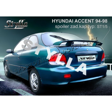 Hyundai Accent HTB 94-98 spoiler zadnej kapoty (EÚ homologácia)