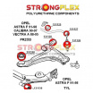 Opel Vectra A 1988-95 StrongFlex sestava silentbloků jen pro přední nápravu 6 ks