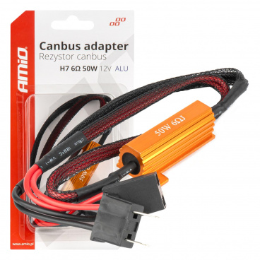 Rezistor odporový CANBUS pre LED žiarovky 6Ω 50W H7