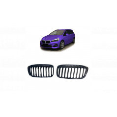 Gril BMW 2 F45 F46 Facelift jednotlivé lamely Lesklá čierna