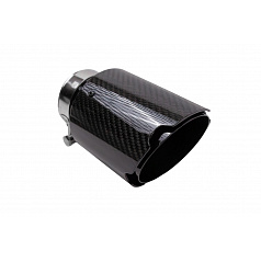 Koncovka tlmiča 114mm vstup 70mm Carbon Gloss