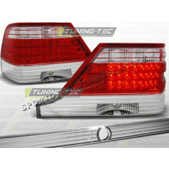 MERCEDES W 140 S-KLASA 1995-98 ZADNÍ LED LAMPY RED WHITE