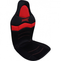 Podložka na sedadlo-Sport-červeno / čierna