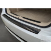 Nerez kryt - ochrana prahu zadného nárazníka BMW X6 F16 2014-19 čierny
