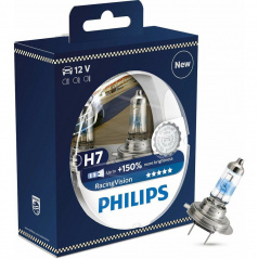 Žiarovka Philips Racing Vision H7 12V 60/55W + 150% 2ks