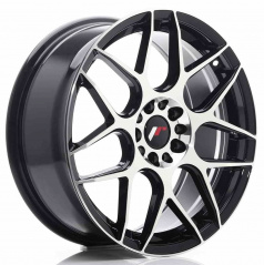 JR Wheels JR18 18x7,5 ET40 5x112/114 Čierna Leštená
