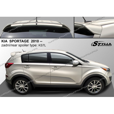 Kia Sportage 07 2010+ zadný spoiler (EÚ homologácia)