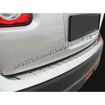 BMW X3 nerez zadný prah dverí 2006-10 BMW X3 nerez zadný prah dverí 2006-10