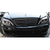 Mercedes W220 S-Klasa 09.1998-05.2005 přední čirá světla Daylight black