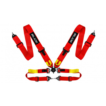 Športové pásy Slide V2 Quick Červené 4P 3" Športové pásy Slide V2 Quick Červené 4P 3"