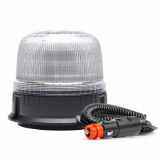 Výstražná blikajúca majáková lampa 24 LED W25M 12V 24V AMIO-03340