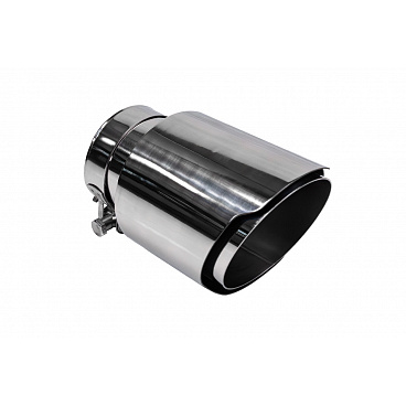 Koncovka tlmiča 101mm vstup 67mm Leštená