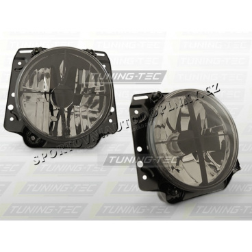 VW Golf II 1983-91 Predné číre svetlá smoke (LPVW54)