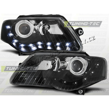 VW Passat B6 (3C) 2005-10 Predné číre svetlá Daylight LED black (LPVWE1) VW Passat B6 (3C) 2005-10 Predné číre svetlá Daylight LED black (LPVWE1)